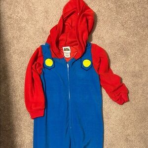 Super Mario Hooded Onesie